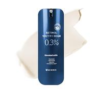 [MIZON] RETINOL YOUTH CREAM (0.3%) Korean Skincare - Crème Anti-Âge Retinol 0,3% - Formulée avec du Beurre de Karité + Peptides + Niacinamides + Bakuchiol - Éclat et Raffermissement