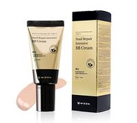 [MIZON] SNAIL REPAIR INTENSIVE BB CREAM (#21 Beige clair) Soin coréen - Couvrance Totale Finition Impeccable - Anti-Âge & Éclaircissante - Sans Parfum ni Huile - Pour Tous Types de Peau
