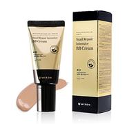 [MIZON] SNAIL REPAIR INTENSIVE BB CREAM (#23 Beige sablé) Soin coréen - Couvrance Totale Finition Impeccable - Anti-Âge & Éclaircissante - Sans Parfum ni Huile - Pour Tous Types de Peau