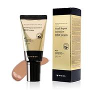 [MIZON] SNAIL REPAIR INTENSIVE BB CREAM (#27 Beige foncé) Soin coréen - Couvrance Totale Finition Impeccable - Anti-Âge & Éclaircissante - Sans Parfum ni Huile - Pour Tous Types de Peau