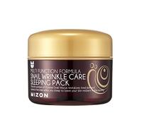 [MIZON] SNAIL WRINKLE CARE SLEEPING PACK (80g) Soin coréen - Masque de Nuit Hydratant - Soin Anti-âge - Bave d'Escargot - Éclat et Régénération Intense - Sans rinçage