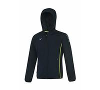 Mizuno 32EE7002 Mirco Veste coupe-vent pour homme, blanc M Noir