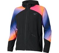 MIZUNO Active Alpha Hodded Jacket + - Homme - Noir / Multicolore - taille XL- modèle 2025