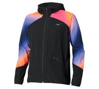 MIZUNO Active Alpha Hodded Jacket + - Homme - Noir / Multicolore - taille XL- modèle 2025