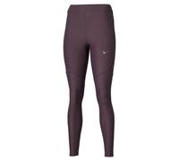 Mizuno - Active Alpha Long Tights - Collant running femme Raisin - XL