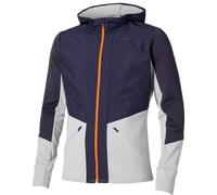 MIZUNO Active Fzip Hood L/sleeve Top - Homme - Violet / Gris - taille S- modèle 2025