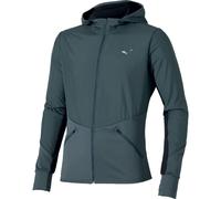 MIZUNO Active Hybrd F/zip Hood Jacket - Homme - Bleu / Gris - taille M- modèle 2026