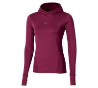 Mizuno - Active Warmalite Hooded Long Sleeve Top - Sous-vêtement thermique femme Dark purple - S