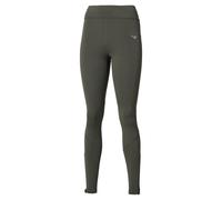 Mizuno - Active Warmalite Long Tight - Collant running femme Forest Night - XL