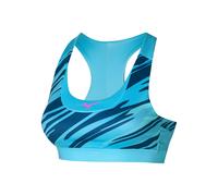 Mizuno Alpha Graphic Soutien-gorge Sport Femmes-Bleu, Taille XS