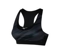 Mizuno Alpha Graphic Soutien-gorge Sport Femmes-Noir, Taille XS