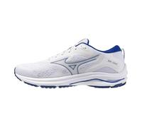 Mizuno Baskets Wave Legacy pour Homme, Blanc frontière Bleue, 43 EU