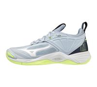 Mizuno Baskets Wave Momentum 2 (W) pour femme, Blanc chiné Neolime, 45 EU