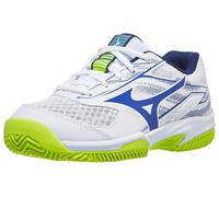 Mizuno Break Shot 5 Clay Wh/Bl Junior Shoe UK 4.0