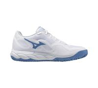 Mizuno CC 61gc2436 03 Chaussures pour Femme Blanc, White Parisian Blue Plein Air, 38 EU