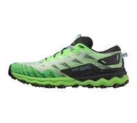 Mizuno Chaussures de Course Wave Daichi 7 Trail pour Homme, C Vert Bleu, 43 EU