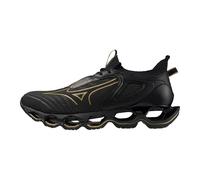 Mizuno Chaussures de Course Wave Prophecy 14 pour Homme, Noir/doré, 43 EU