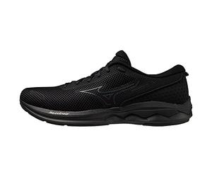 Mizuno Chaussures de Course Wave Revolt 3 Unisexes, Noir ébène Noir, 36.5 EU