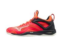 Mizuno Chaussures de Handball Wave Mirage 3 pour Homme, Ignitionred White Salute, 46.5 EU