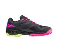 Mizuno Chaussures de Tennis Wave Exceed Lgtpadel pour Femme, Néolime Rose ébène, 38.5 EU