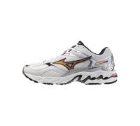 Mizuno - Chaussures lifestyle - Wave MG4 LS White/Artisan's Gold/Galaxy Silver pour Homme - Taille 9,5 UK - Blanc Blanc 9,5 UK