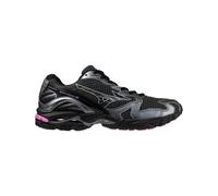 Mizuno - Chaussures lifestyle - Wave Rider 10 Black Sand/Black/Spring Crocus pour Homme en Cuir - Taille 10 UK - Noir Noir 10 UK