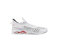 Mizuno Chaussures Wave Mirage 5 Blanc/Noir 2026, blanc noir rouge, 42.5 EU