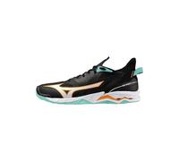 Mizuno Chaussures Wave Mirage 5 Noir/Orange/Bleu 2025, Noir/orange/bleu, 44.5 EU