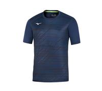MIZUNO Chiba Tee M T-Shirt, Bleu Marine, XL Hommes