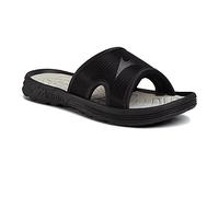 Mizuno Claquettes relax, Noir/argenté, Medium