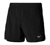 Mizuno - Core 5.5 2in1 Short(m) - Noir - Taille L - Short de Running