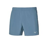 Mizuno Core 5.5 Short De Running Hommes-Bleu Petrol, Taille M