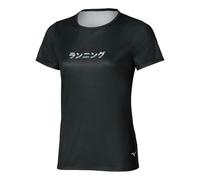 Mizuno Core Graphic Maillot de course Femmes - noir, Taille M