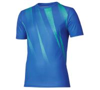 Mizuno - Core Graphic Short Sleeve Tee - T-shirt homme Princess Blue - XXL