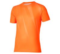 Mizuno Core Graphic Short Sleeve T-shirt Orange M Homme