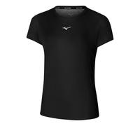 Mizuno Core Graphic Tee Maillot De Course Femmes - Noir, Taille XS