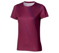 Mizuno - Core Graphic Tee - T-shirt femme Dark purple - XS