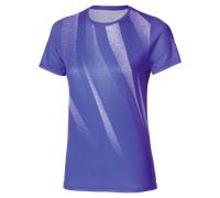 Mizuno - Core Graphic Tee - T-shirt femme Iris Bloom - M