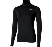 Mizuno Core Impulse Half Zip Maillot de course Femmes - noir, Taille L