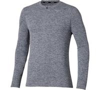 MIZUNO Core Impulse Half Zip Ls Tee - Homme - Gris - taille L- modèle 2025