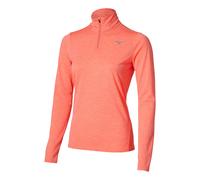 Haut d'entraînement half zip femme Mizuno Impulse Beige XL