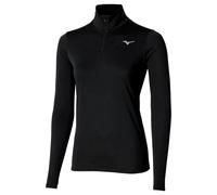 Mizuno Core Impulse Half Zip Maillot de course Femmes-noir, Taille XL