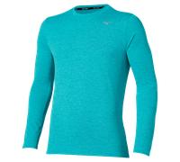 Mizuno - Core Impulse Long Sleeve Tee - T-shirt homme Capri Breeze - S