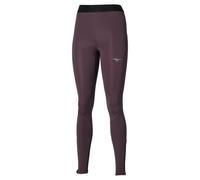 Mizuno - Core Impulse Long Tight - Collant running femme Raisin - M