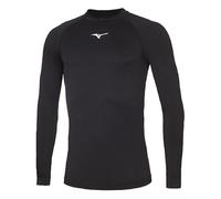 Mizuno Core Long Sleeve Underwear T-Shirt à Manches Longues pour Homme, Homme, T-Shirt à Manches Longues, 32EA7045, Noir/Blanc, M