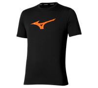Mizuno Core Runbird Short Sleeve T-shirt Noir XL Homme