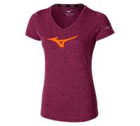 Mizuno - Core Runbird Tee - T-shirt femme Dark purple - XS