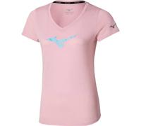 MIZUNO Core Runbird Tee W - Femme - Rose - taille XS- modèle 2025