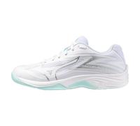 Mizuno Corporation UK Limited Femme Thunder Blade Z Chaussure de Volleyball, Tint Blanc et Bleu, 39 EU