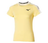 Mizuno Daybreakers Printed T-shirt Femmes-Jaune Lemon XL